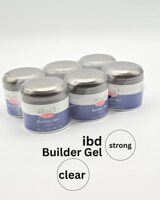 ibd Strong Builder Gel - Clear (6pack)
