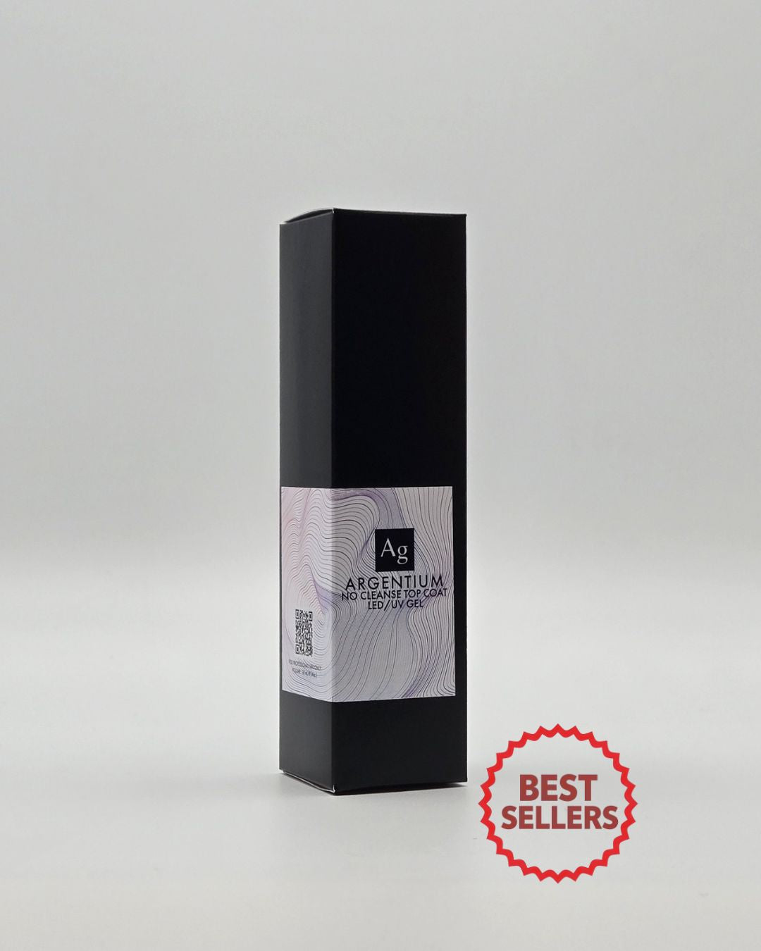 AG – Argentium LED/UV Non-Cleanse Top Coat - 4oz