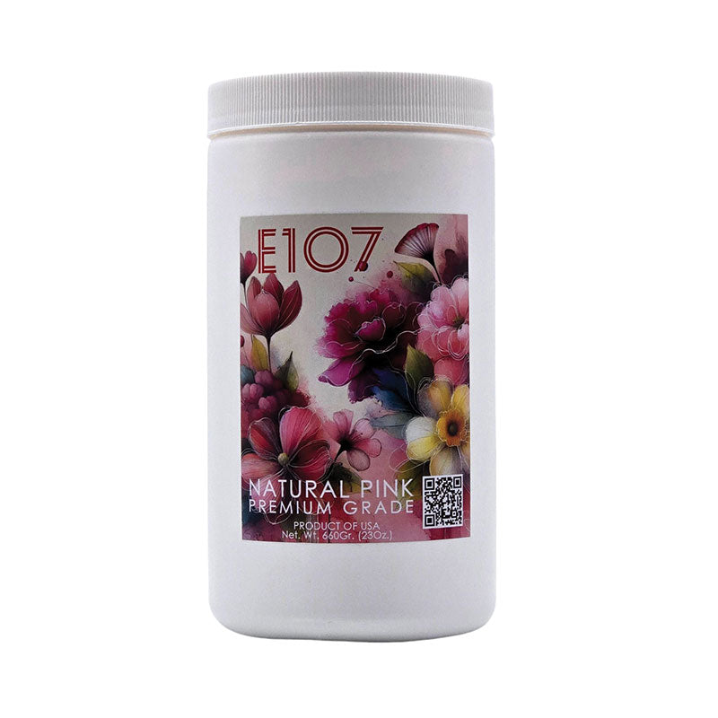 E107 Natural Pink Powder - Premium Grade