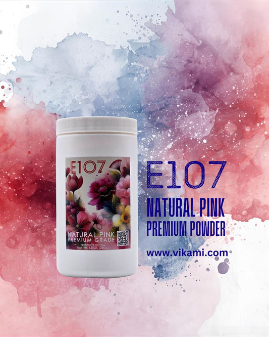 E107 Natural Pink Powder - Premium Grade - 23oz